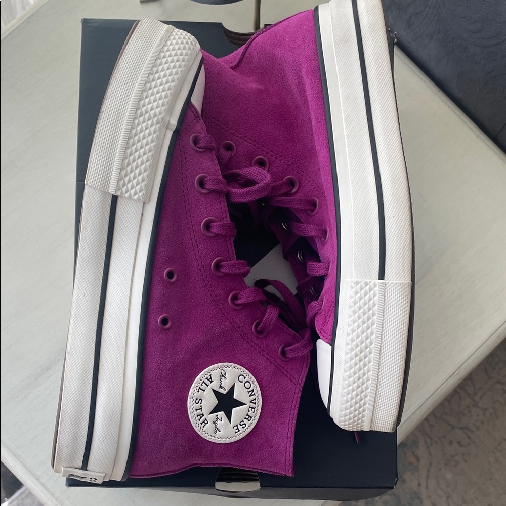 Converse Platform High Top - suede- Quantum Violet - Picture 4 of 6